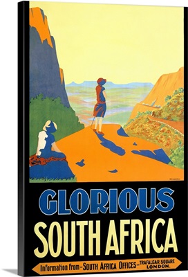 Glorious South Africa, Vintage Poster, by H.C. Lindsell