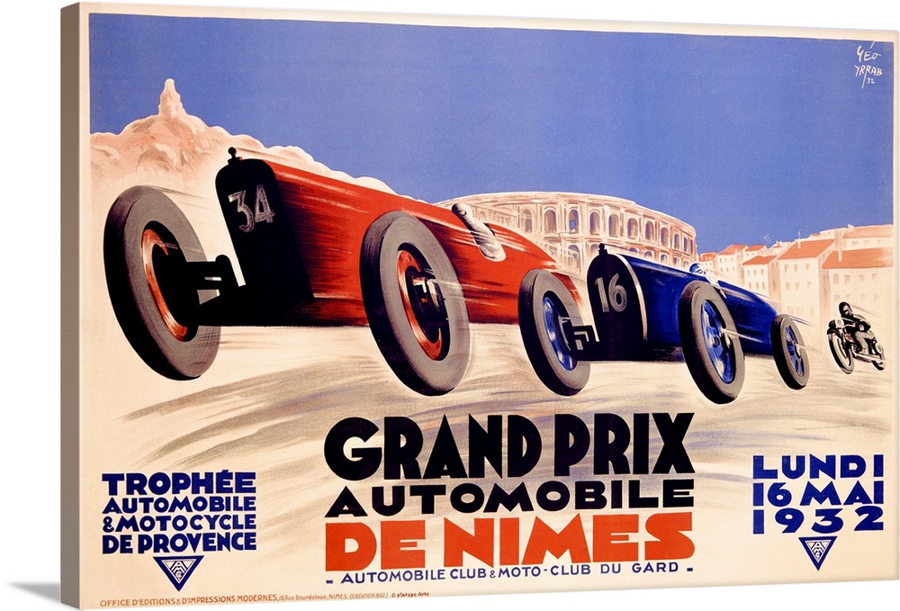 Vintage poster – Grand Prix Louis Vuitton – Galerie 1 2 3