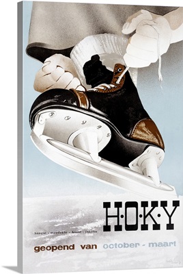 Hoky, Skate Shoe Mart, Vintage Poster