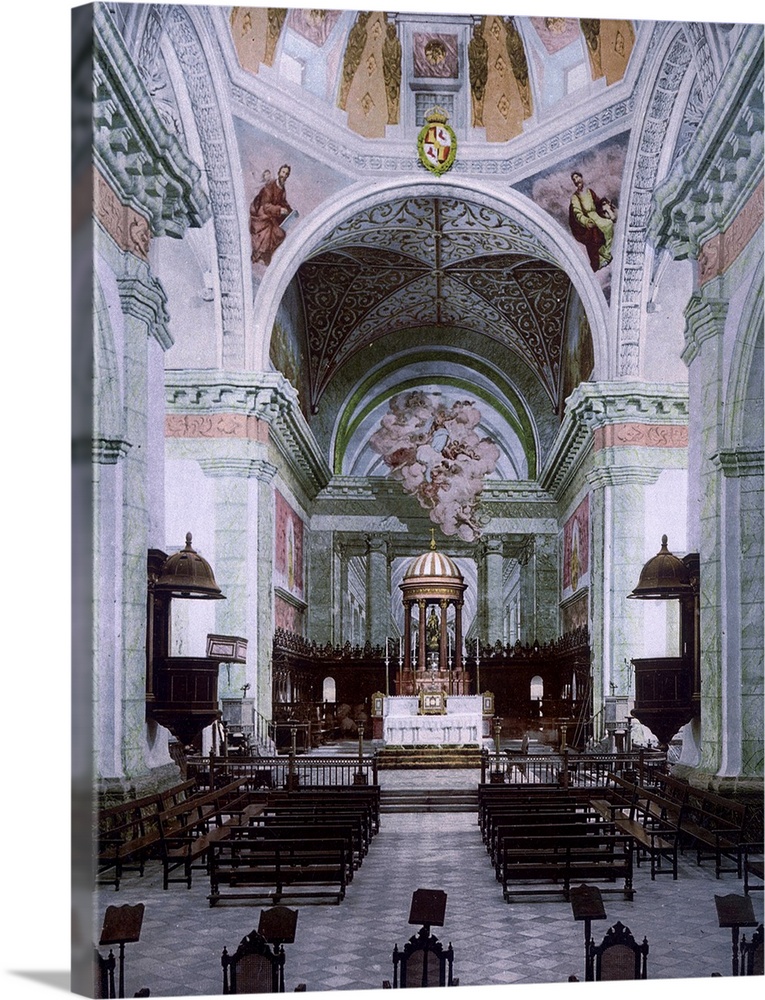 Interior of Cathedral Havana Cuba
