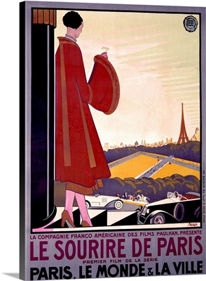 Le Sourire de Paris, Vintage Poster, by Bernard Becan