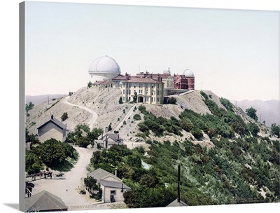 Lick Observatory Mt. Hamilton California Vintage Photograph