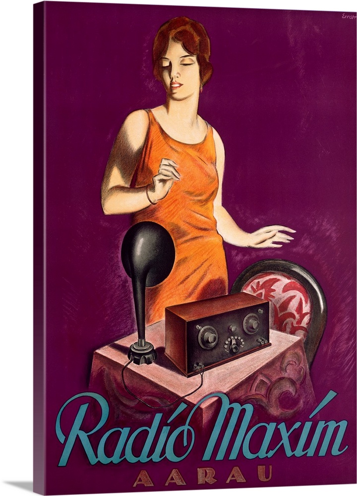 Vintage Radio Poster