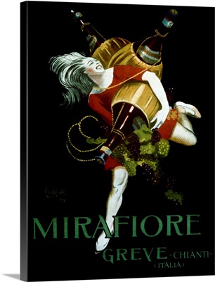 Mirafiore Vintage Advertising Poster