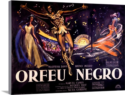 Orfeu Negro, Vintage Poster, by Georges Allard