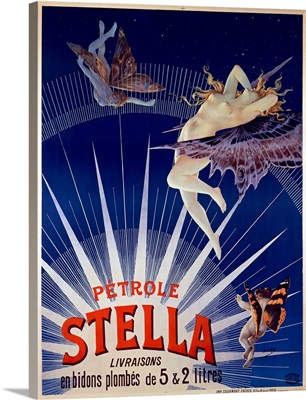 Petrole Stella, Vintage Poster, by Henri Gray
