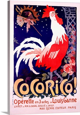 Red Rooster Cocorico Opera