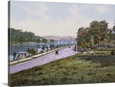 River Drive from Laurel Hill Fairmount Park Philadelphia