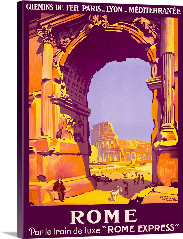 Roger Broders (1883 - 1953)  French poster designer Roger Broders, is widely acclaimed for his colorful and bold travel po...