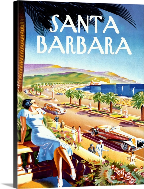 Santa Barbara Beach Resort | Great Big Canvas