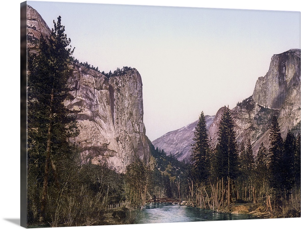The Domes and Washingtons Column Yosemite Valley