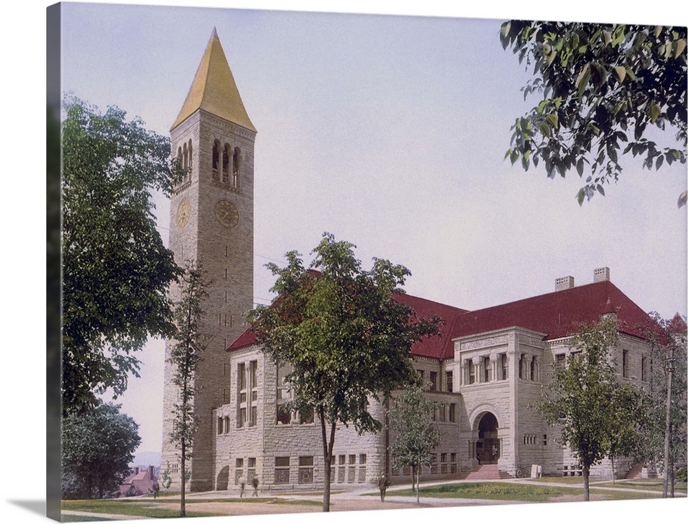 The Library Cornell University Wall Art, Canvas Prints, Framed Prints
