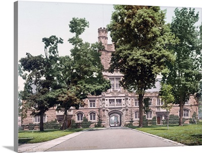 University Library Princeton University New Jersey Vintage Photograph