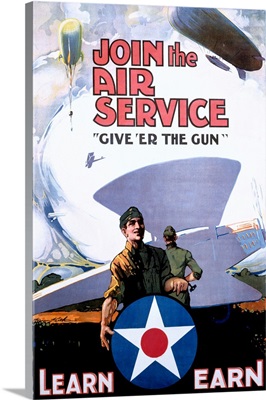 WWI Join The Us Army Air Service image thumbnail