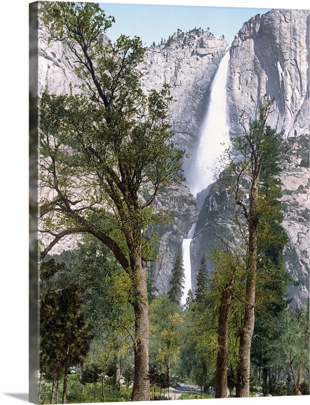 Yosemite Falls Yosemite Valley Cal Wall Art, Canvas Prints, Framed