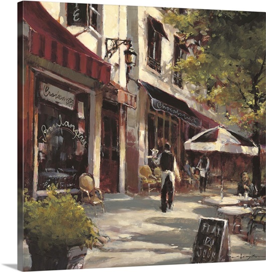 Boulevard Cafe Photo Canvas Print | Great Big Canvas