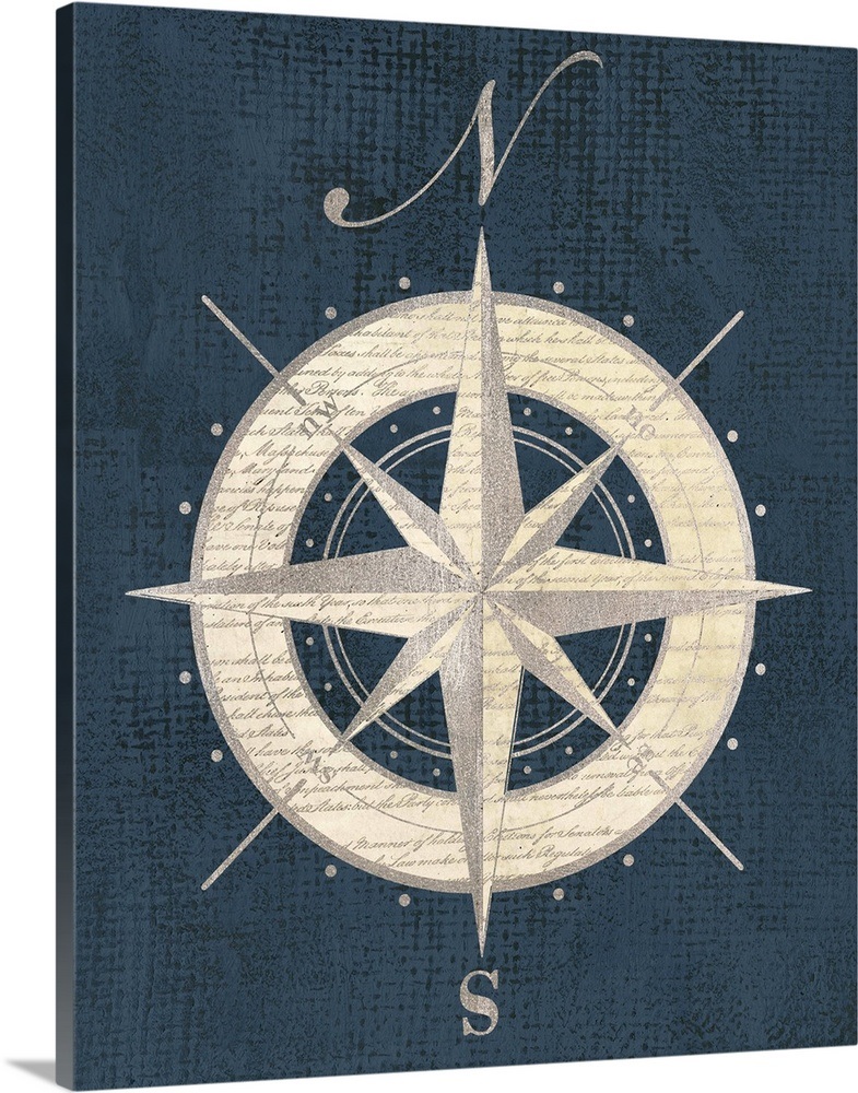 Compass Rose Wall Art, Canvas Prints, Framed Prints, Wall Peels | Great ...