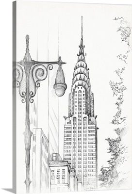 New York Avenue Pen and Ink