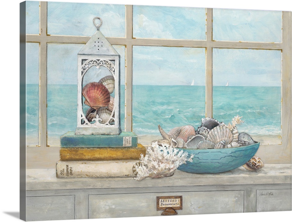 Ocean Air View Wall Art, Canvas Prints, Framed Prints, Wall Peels