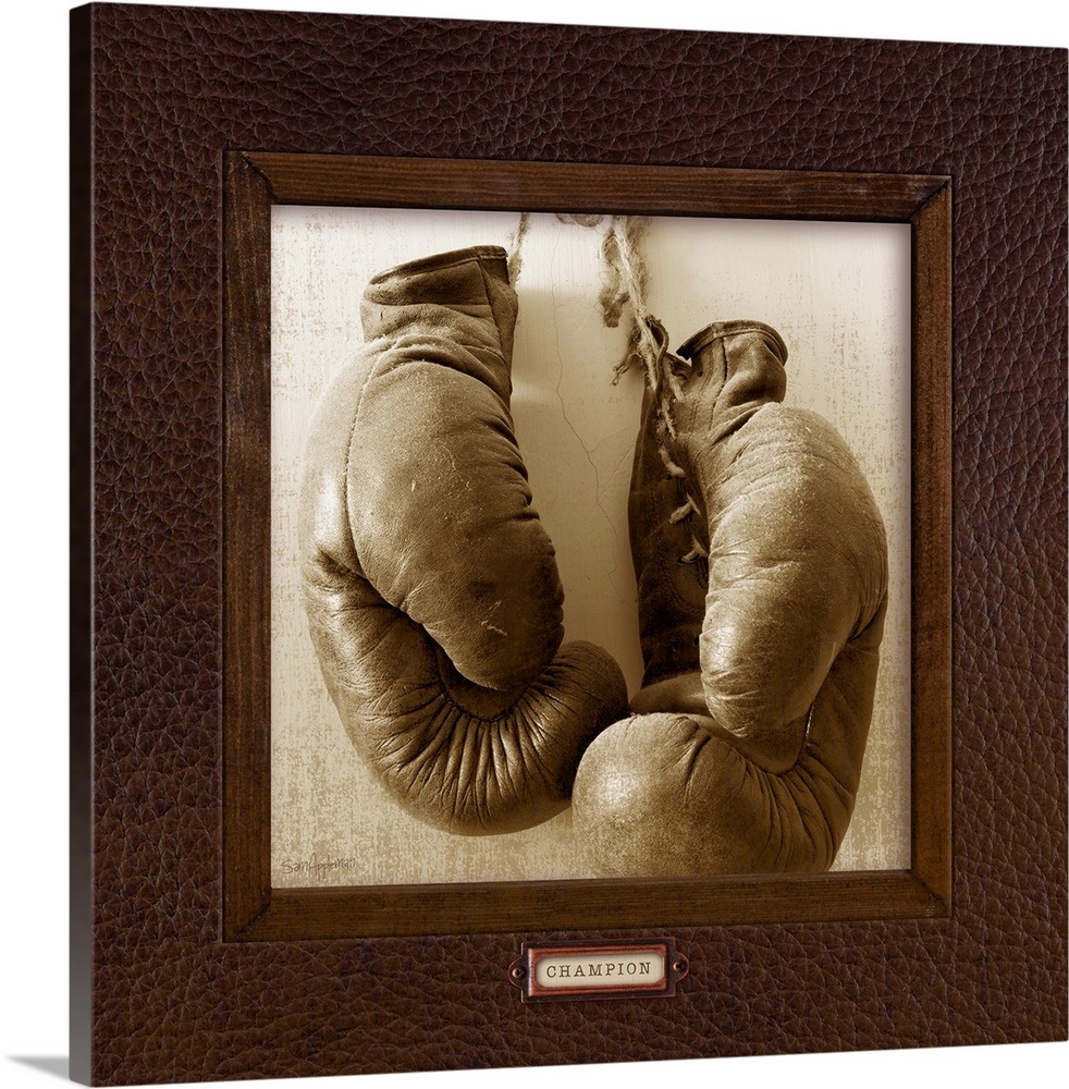 Vintage Boxing Wall Art, Canvas Prints, Framed Prints, Wall Peels