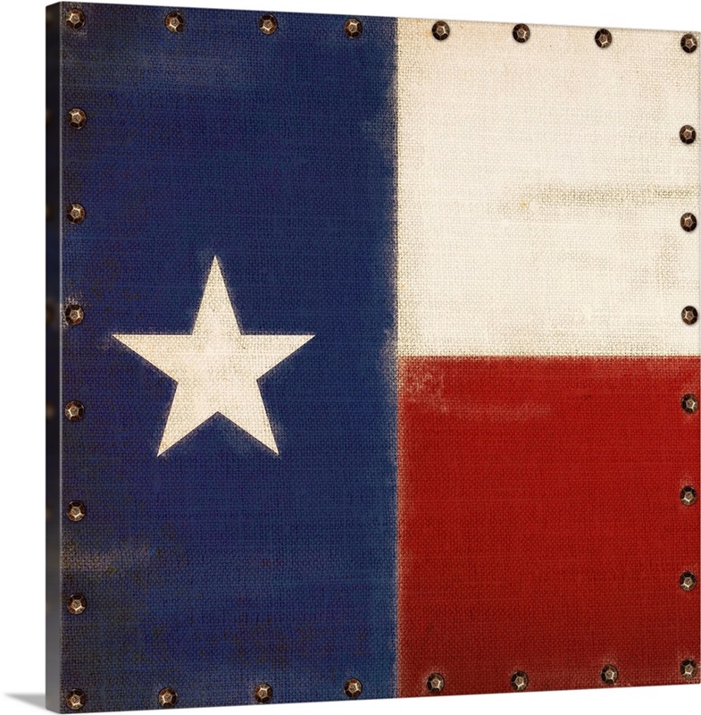 Vintage Texas Flag | Great Big Canvas