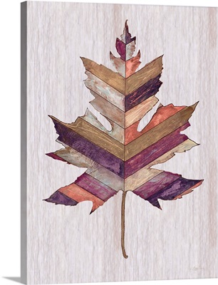 Wood Inlay Leaf III