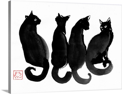 4 Black Cats