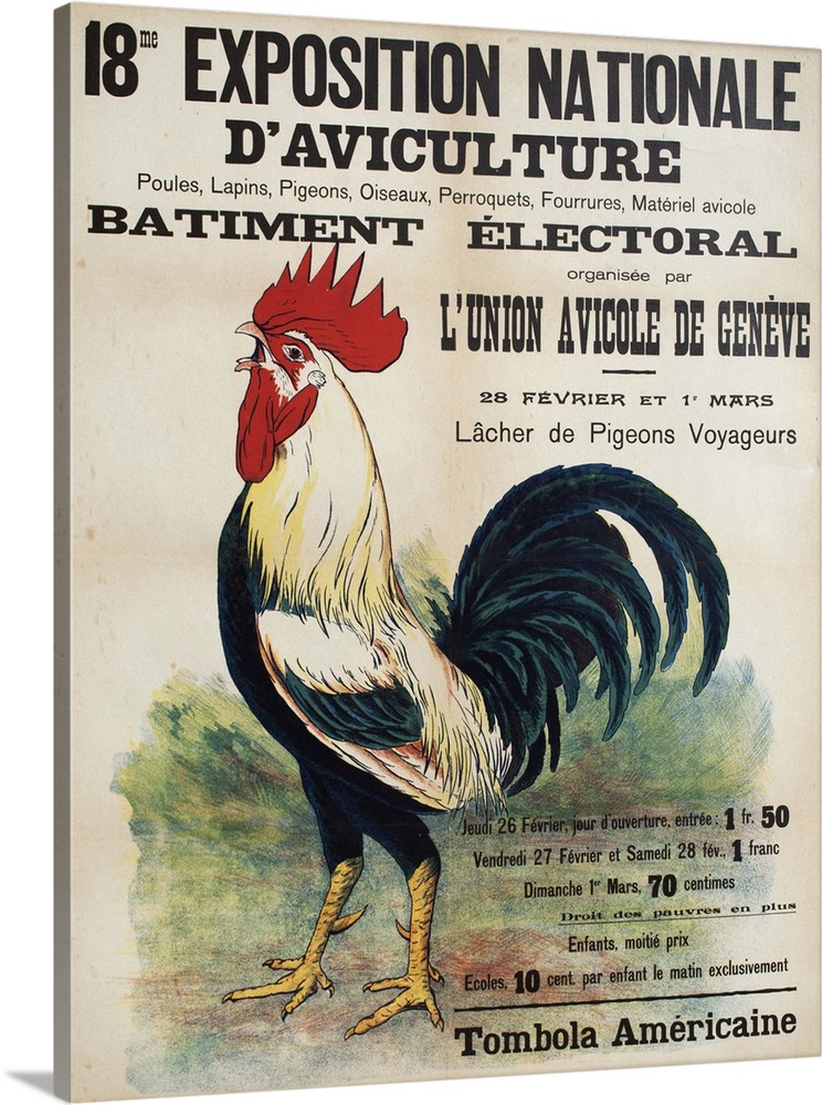 A vintage advertisement for an agriculture exposition.
