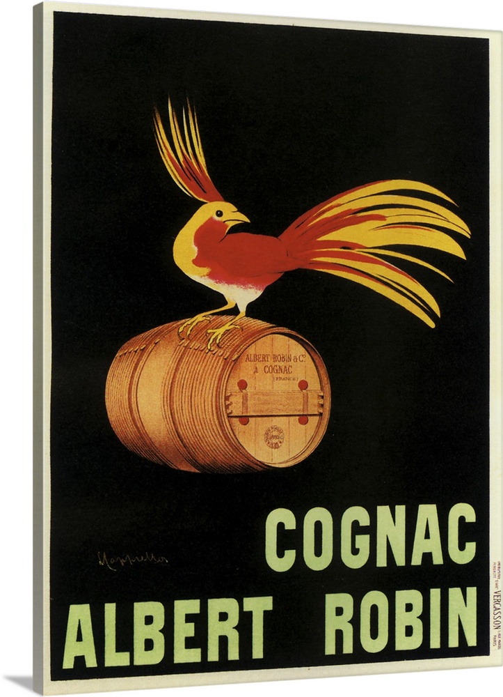 Albert Robin - Vintage Cognac Advertisement