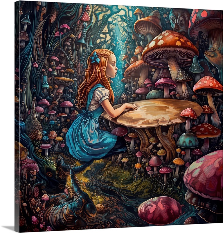 Alice Mushrooms | Great Big Canvas
