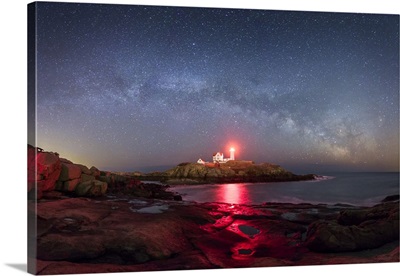 Arch Over Nubble - Panorama