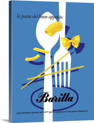 Barilla - Vintage Pasta Advertisement