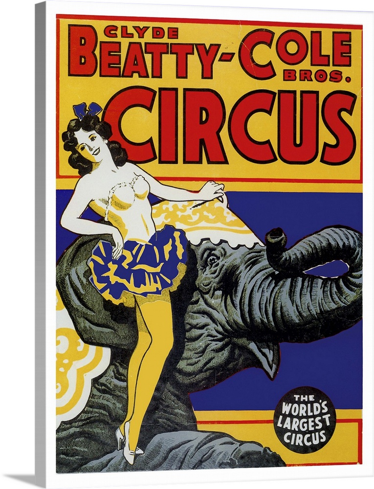 Beatty-Cole Circus - Vintage Advertisement