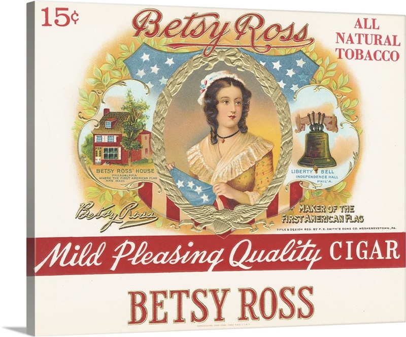 Betsy Ross Wall Art, Canvas Prints, Framed Prints, Wall Peels Great