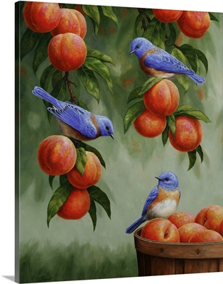 Bluebirds and Peaches