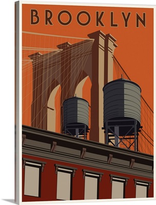 Brooklyn Travel Poster