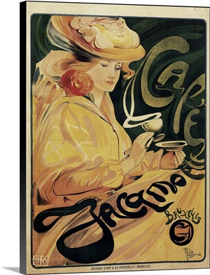 Cafe Jacqmotte - Vintage Advertisement