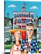 image thumbnail of The vacationing couple at Cape May, parody on an American Gothica by Grant Wood.