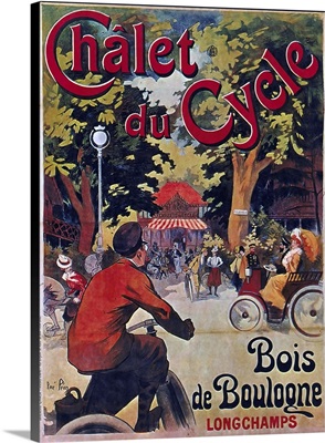 Chalet du Cycle - Vintage Bicycle Advertisement