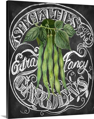 Chalkboard Green Beans