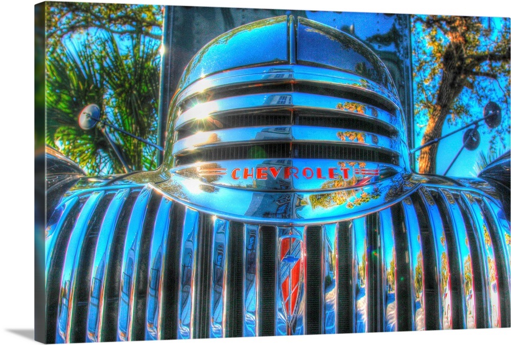 Classic Chevy Truck Grill Wall Art, Canvas Prints, Framed Prints, Wall
