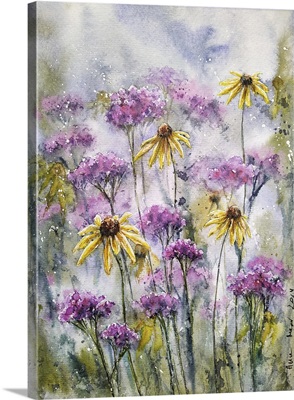 Coneflowers Yellow I