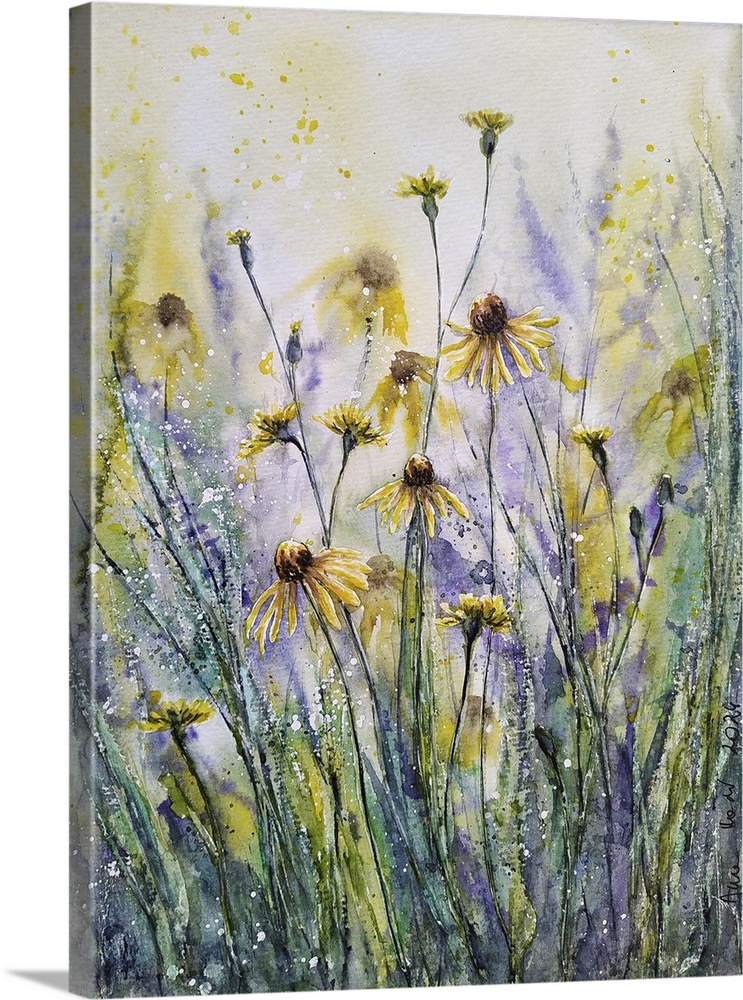 Coneflowers Yellow II