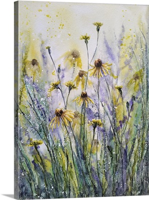 Coneflowers Yellow II