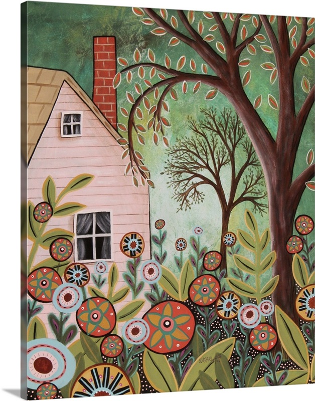Cottage Garden I | Great Big Canvas