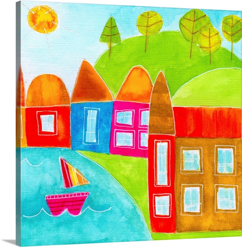Country Houses IV | Great Big Canvas