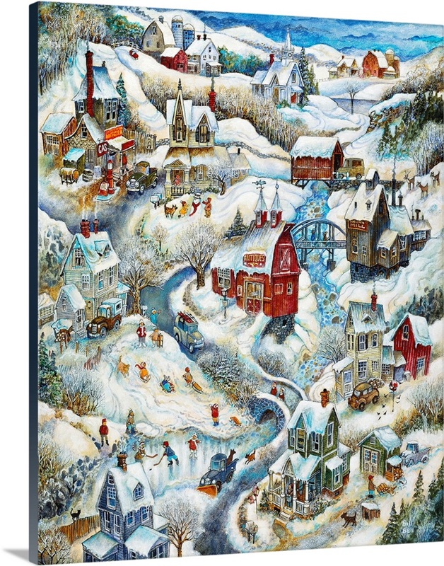 Country Winter II | Great Big Canvas