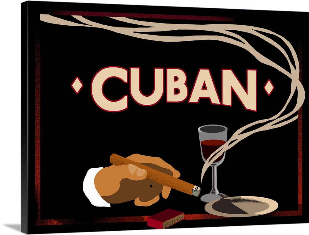 Cuban - Vintage Cigar Advertisement