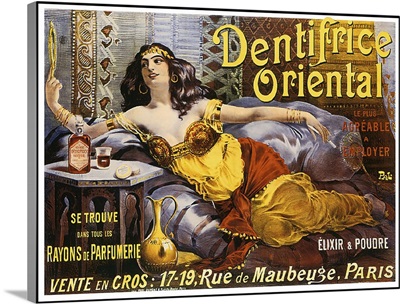 Dentrifice Oriental - Vintage Toothpaste Advertisement
