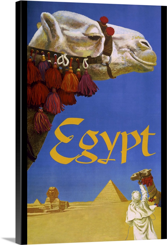 Egypt - Vintage Travel Advertisement